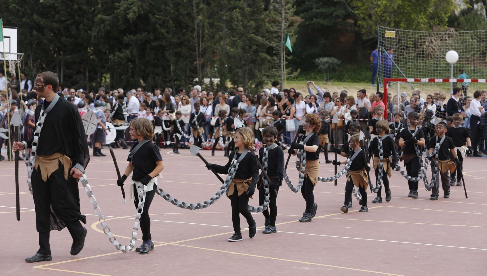 La Batalla de las Navas de Tolosa escenificada por los alumnos de El Romeral