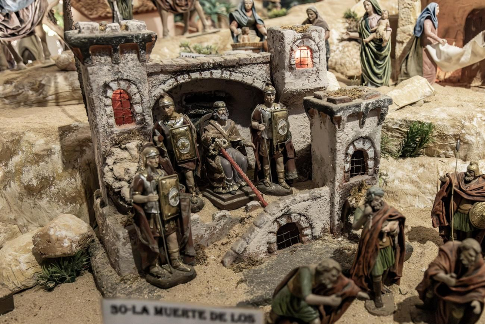 Así disfrutan en estas fechas cercanas a la Navidad los jienneses de la Ruta Belenística