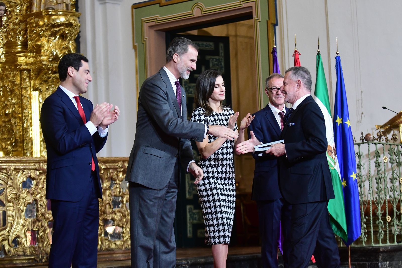 Los Reyes entregan las sMedallas de Oro de las Bellas Artes 2017 en Córdoba