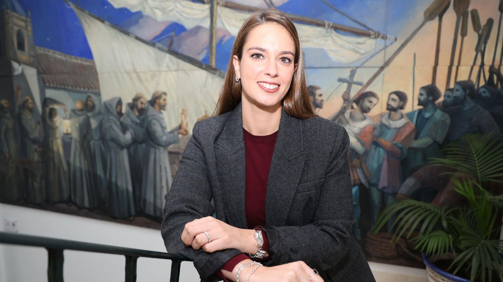 Milagros Romero, alcaldesa de Palos de la Frontera.