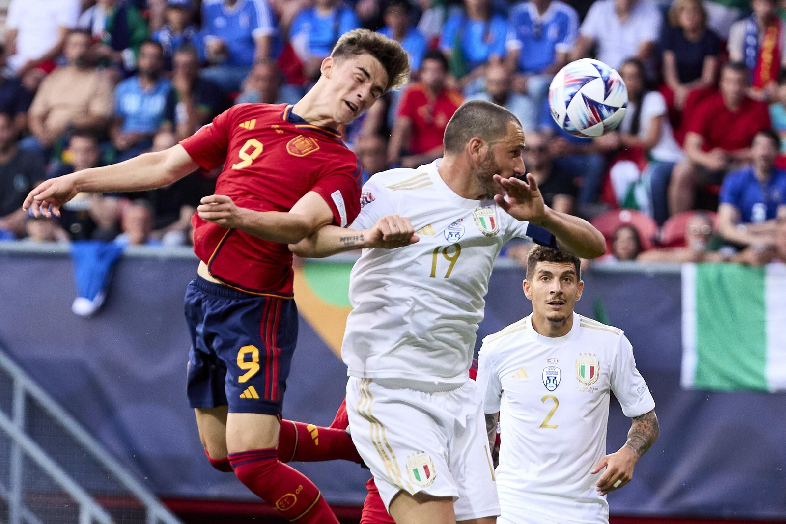 Las fotos del España - Italia