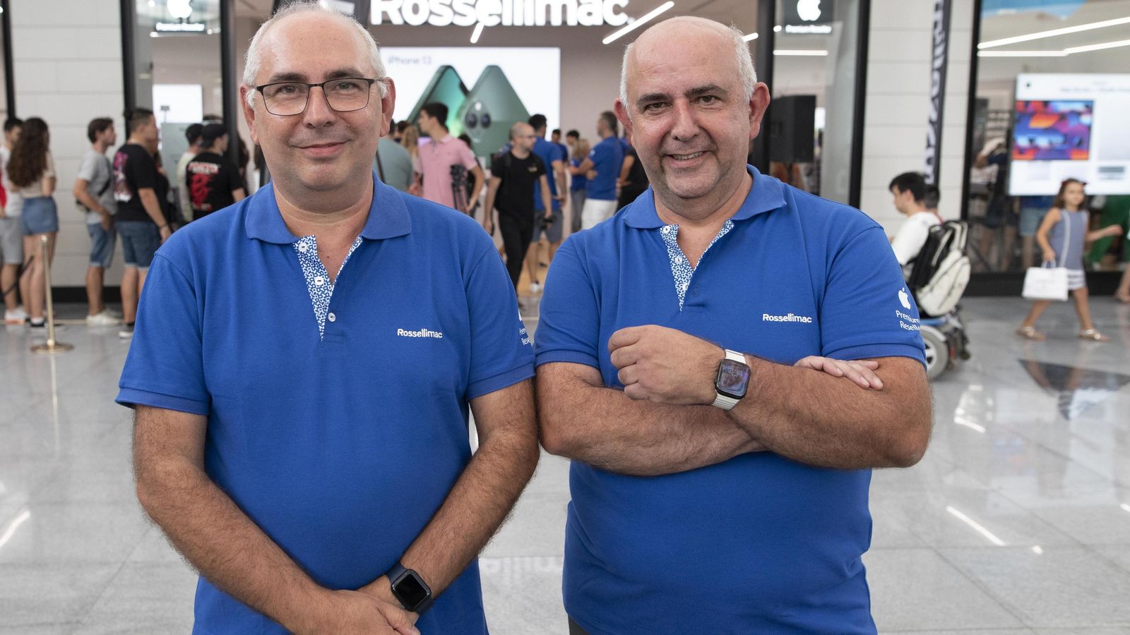 Alejandro y Juan Carlos López Ruiz, fundadores de Rossellimac.