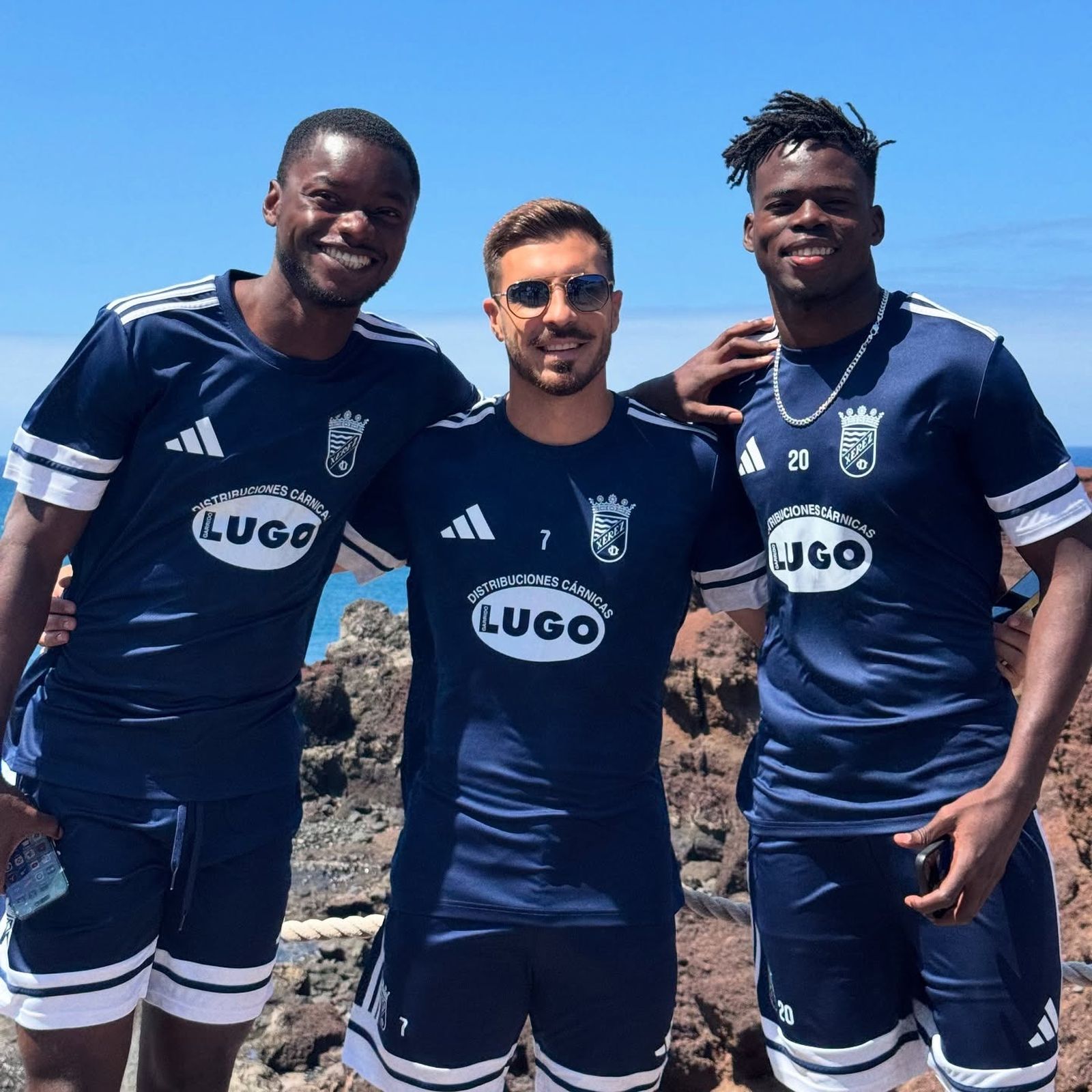 Visita del Xerez CD al Parque del Timanfaya