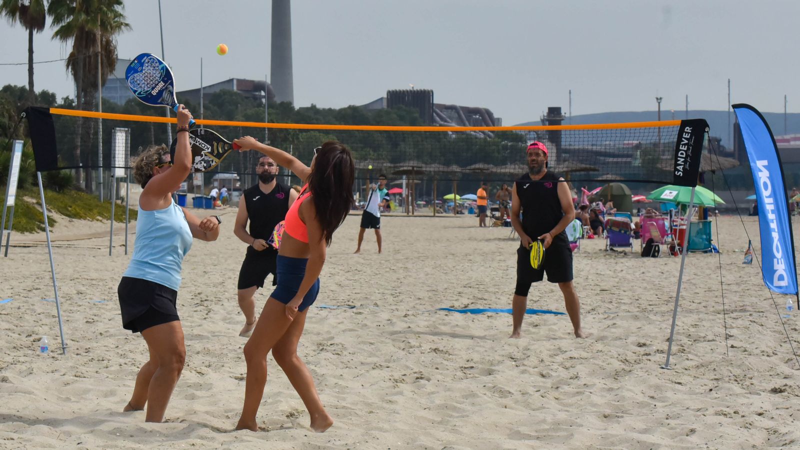 Las fotos del I Torneo  de Tenis-Playa de Palmones
