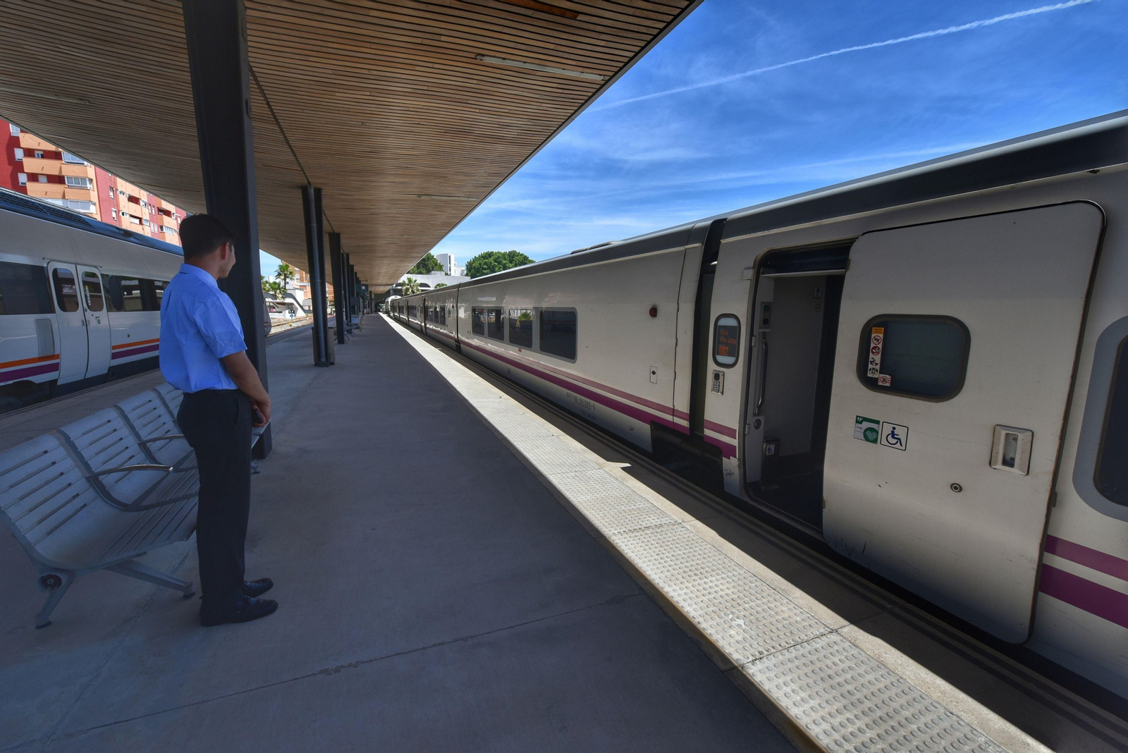 La estación de trenes de Algeciras.