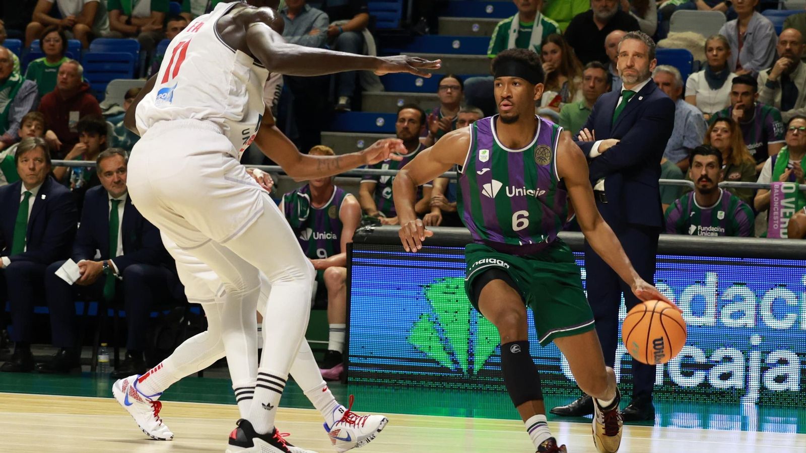 El Unicaja-Reggiana de cuartos de final de la BCL, en fotos