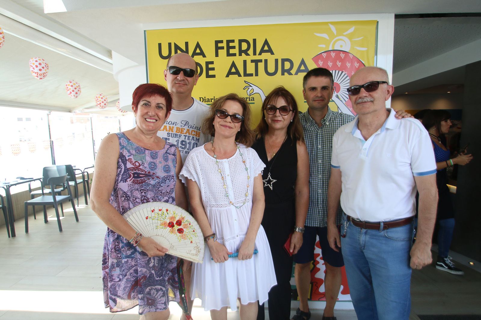 Las imágenes de la feria del mediodía del martes 20, en la Cuarta Planta. Feria de Almería 2019