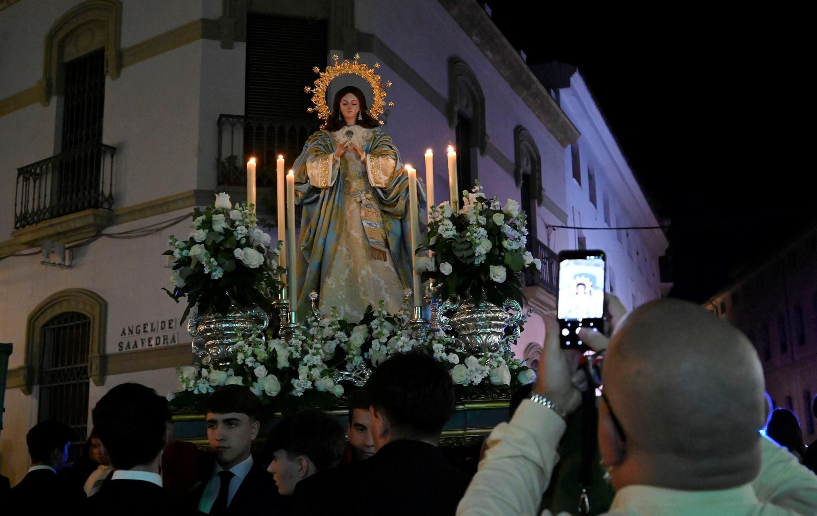 La Virgen de la Inmaculada Concepción recorre las calles de Córdoba, en imágenes