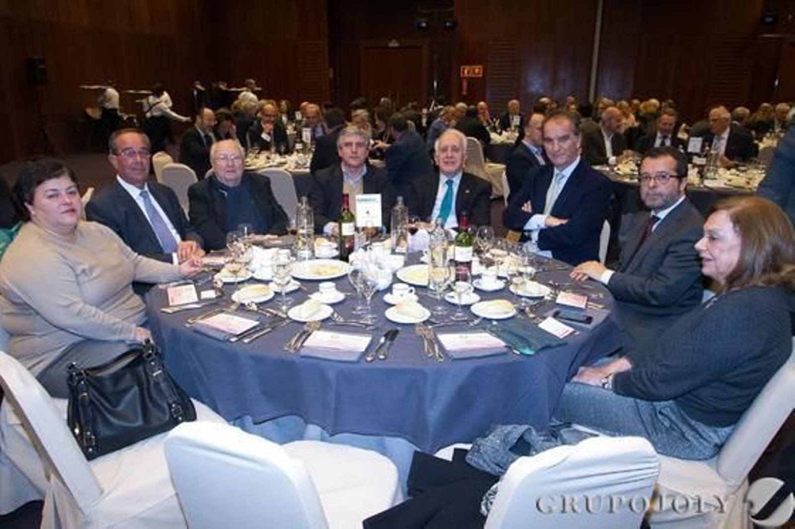Beatriz Cuevas, Francisco Martín, Luis Alarcón de la Oliva, José López Barneo, Javier Aracil, José Luis García del Pueyo, Juan Manuel Marqués Perales y Amparo Rubiales.

Foto: Juan Carlos Vázquez/ Victoria Hidalgo