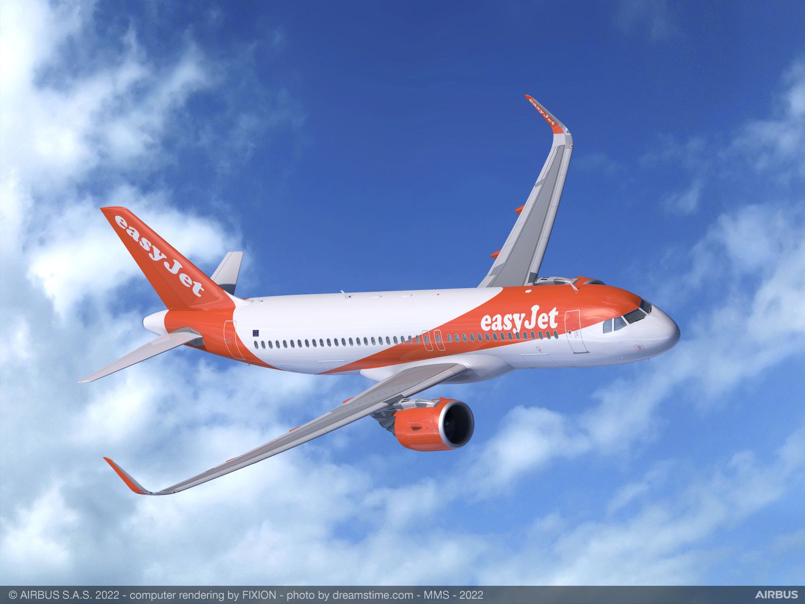 Modelo A320neo de Airbus encargado por EasyJet.