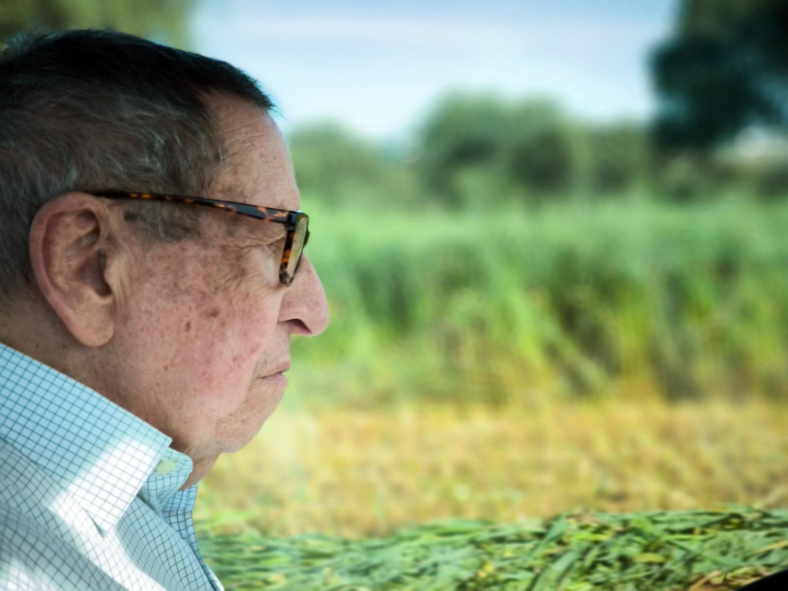 José Manuel Mateu, en su finca de Huelva