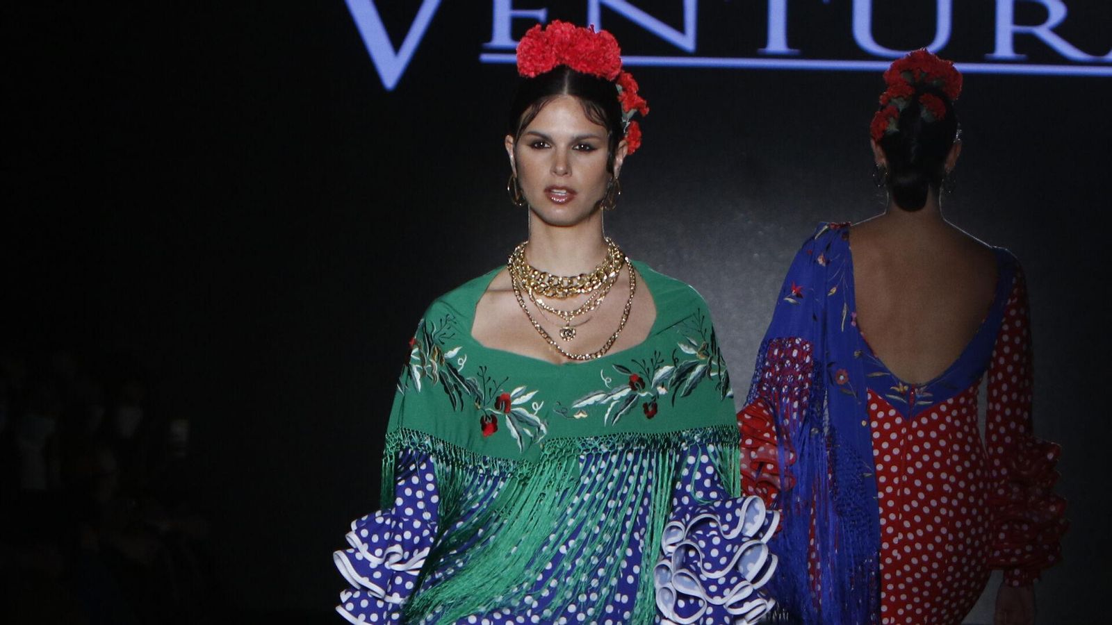 Uno de los diseños de 'Chandí', la colección que Ventura ha llevado a We Love Flamenco.