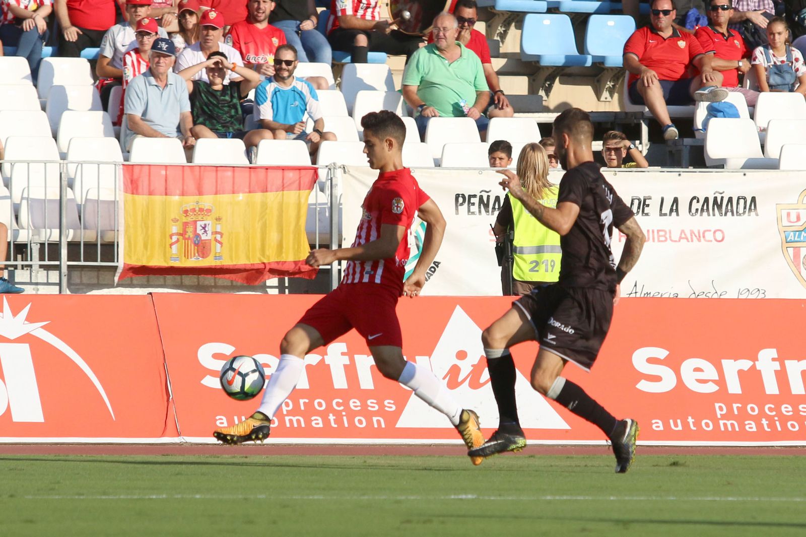 Las imágenes del Almería-Huesca