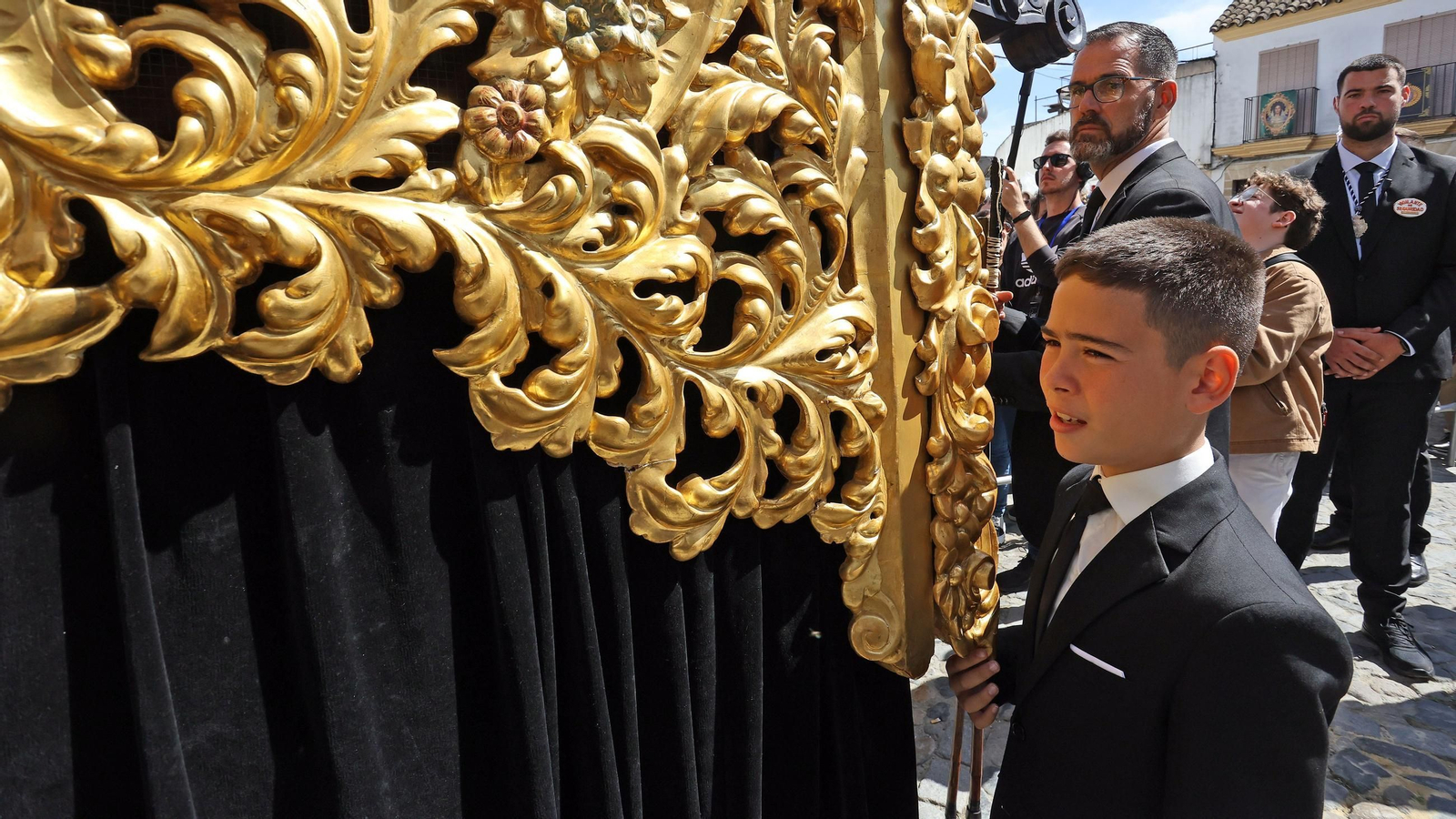Imágenes de la Hermandad de Santa Marta en el Sábado Santo de Jerez 2025