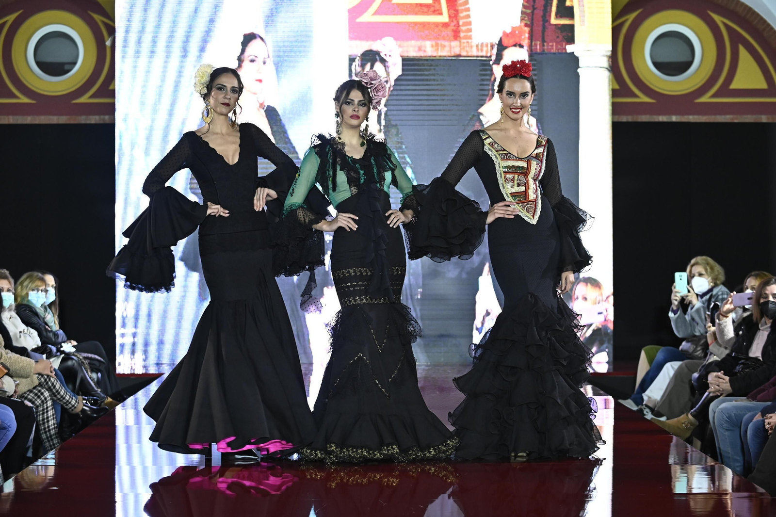 El desfile de Aurora Gaviño en Pasarela Huelva Flamenca 2022, todas las fotos