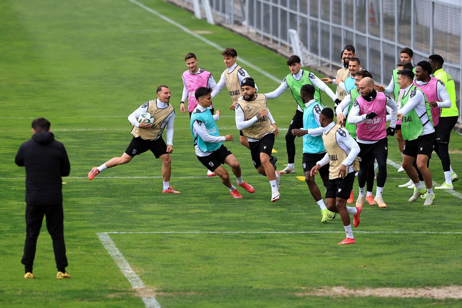 Las fotos del Betis en Guimaraes