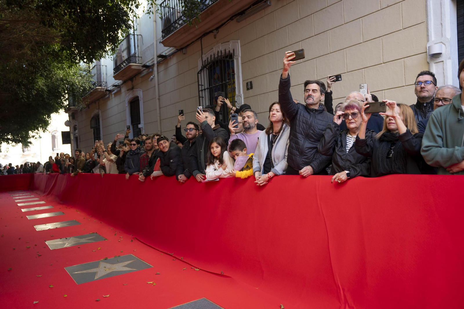 La estrella a JOHN RHYS-DAVIES luce en el paseo de la fama de Almería