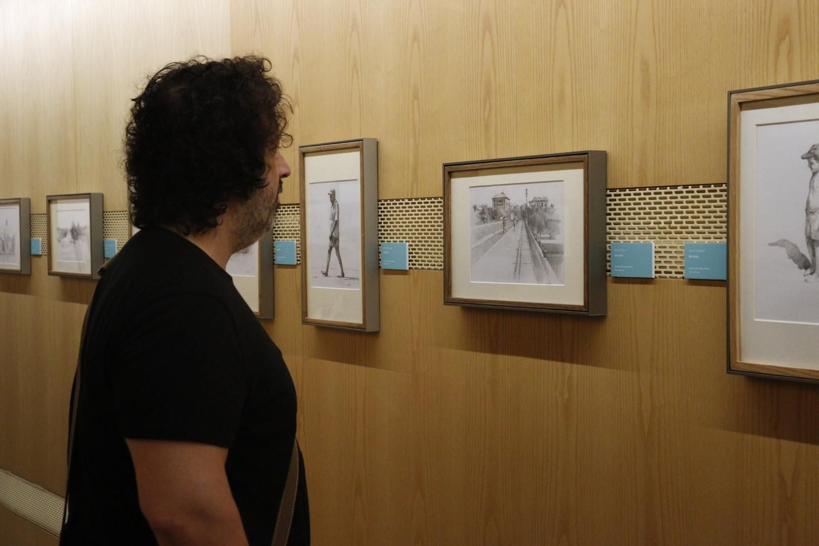 La exposición 'Dibujos preparatorios. Paisajes y Figuras' del Museo de Bellas Artes, en imágenes