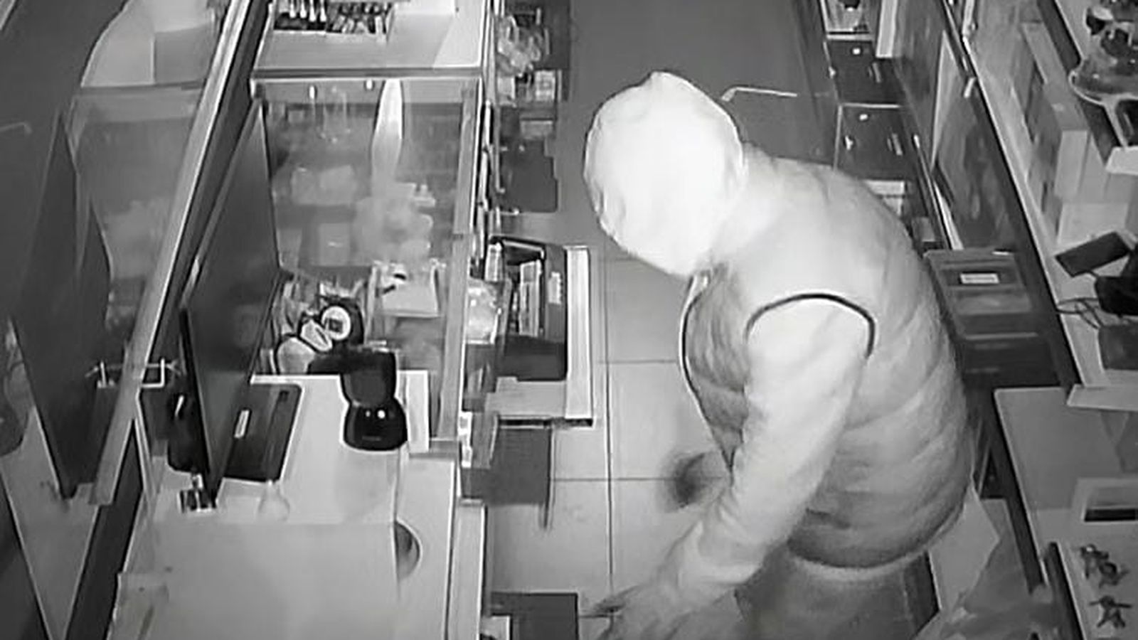 Secuencia de uno de los robos.