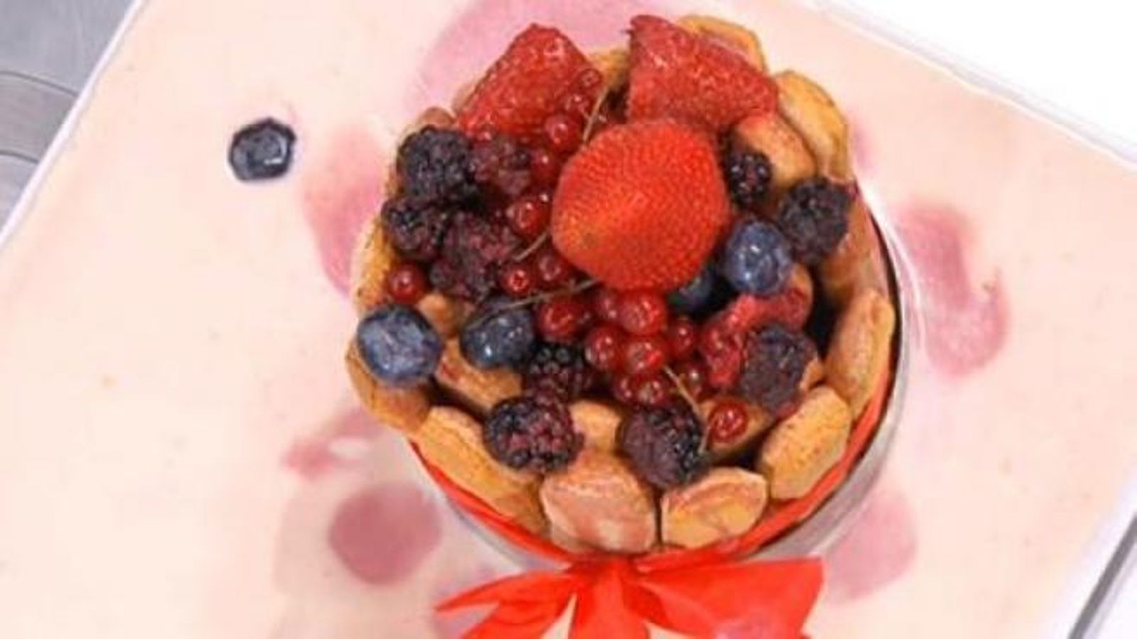 Tarta Charlotte de Juan y Marina.