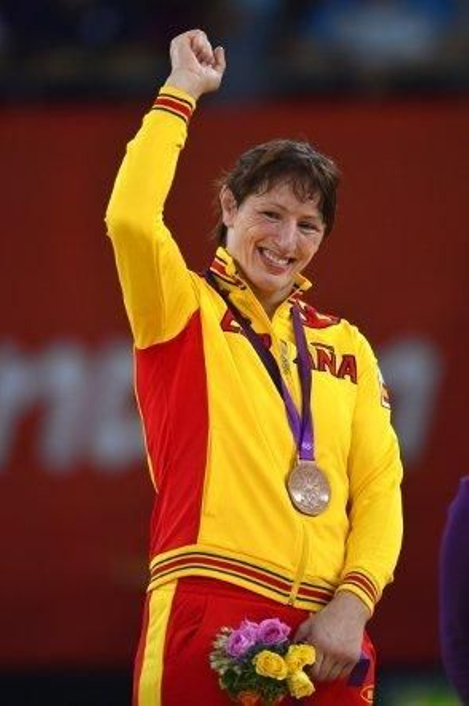 Maider Unda, primera medalla española en lucha libre