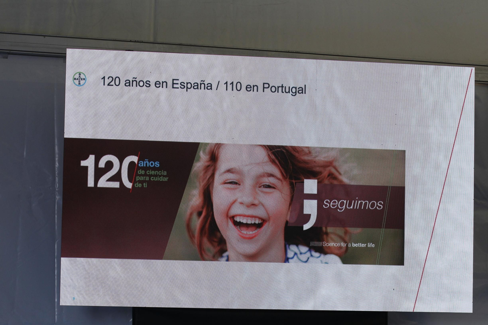 Fotogalería presentación resultados Bayer