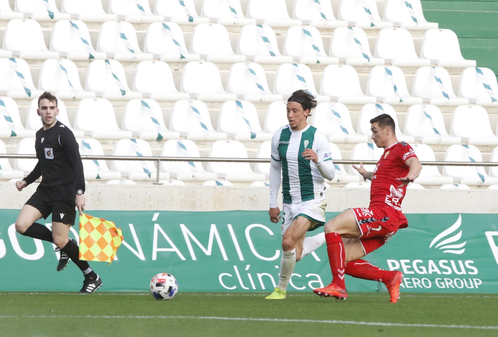 Las fotografías del empate entre el Córdoba CF y el Real Murcia