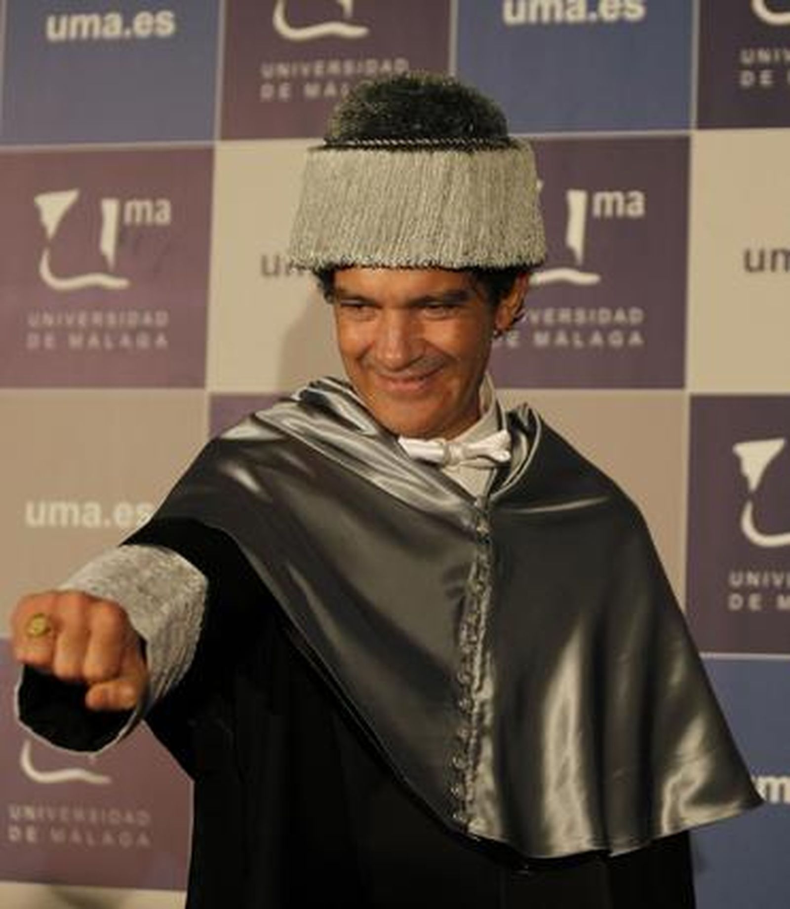 Acto de investidura de Antonio Banderas como doctor honoris causa por la UMA.

Foto: Sergio Camacho