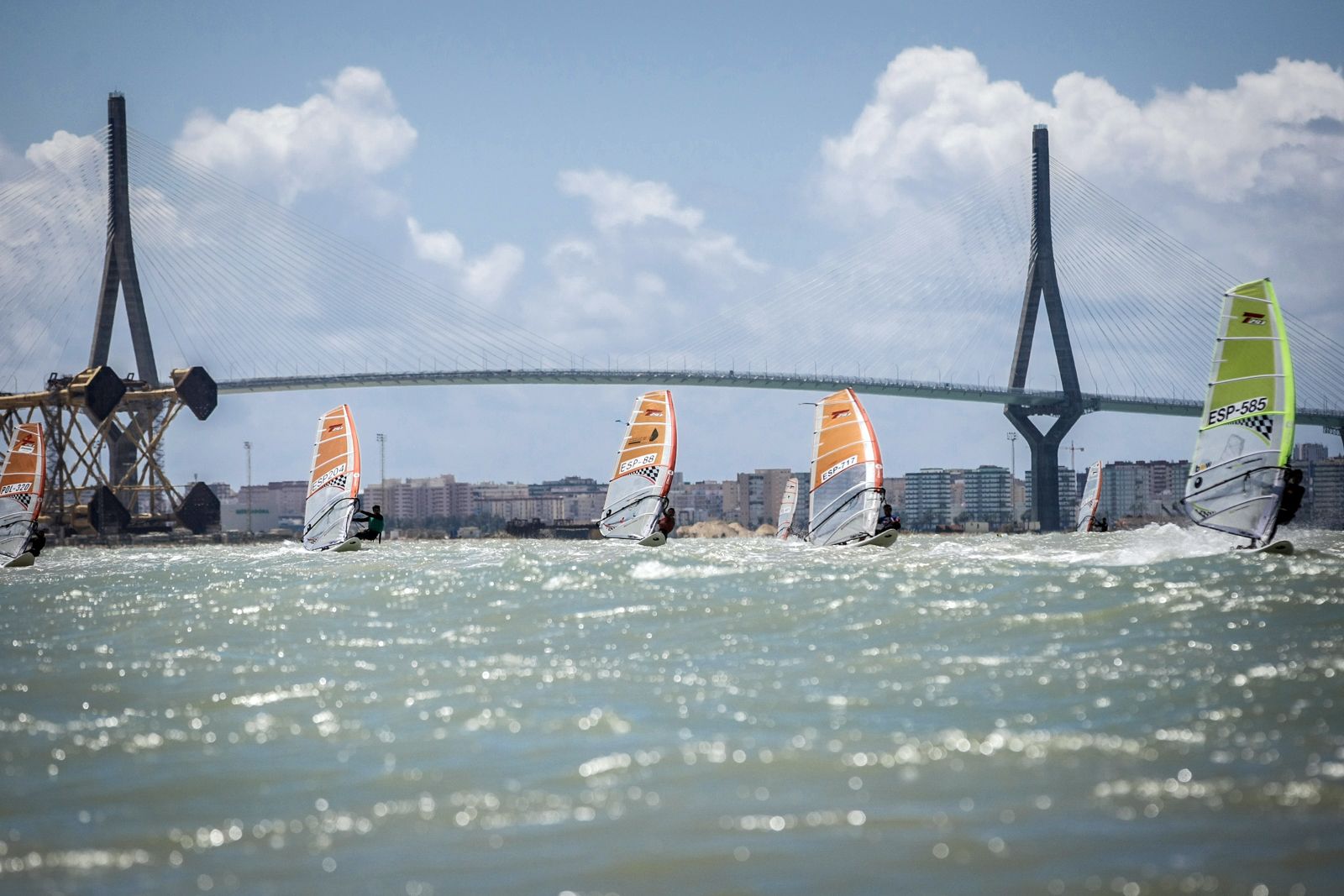 La Copa de España de Windsurf, 	en marcha