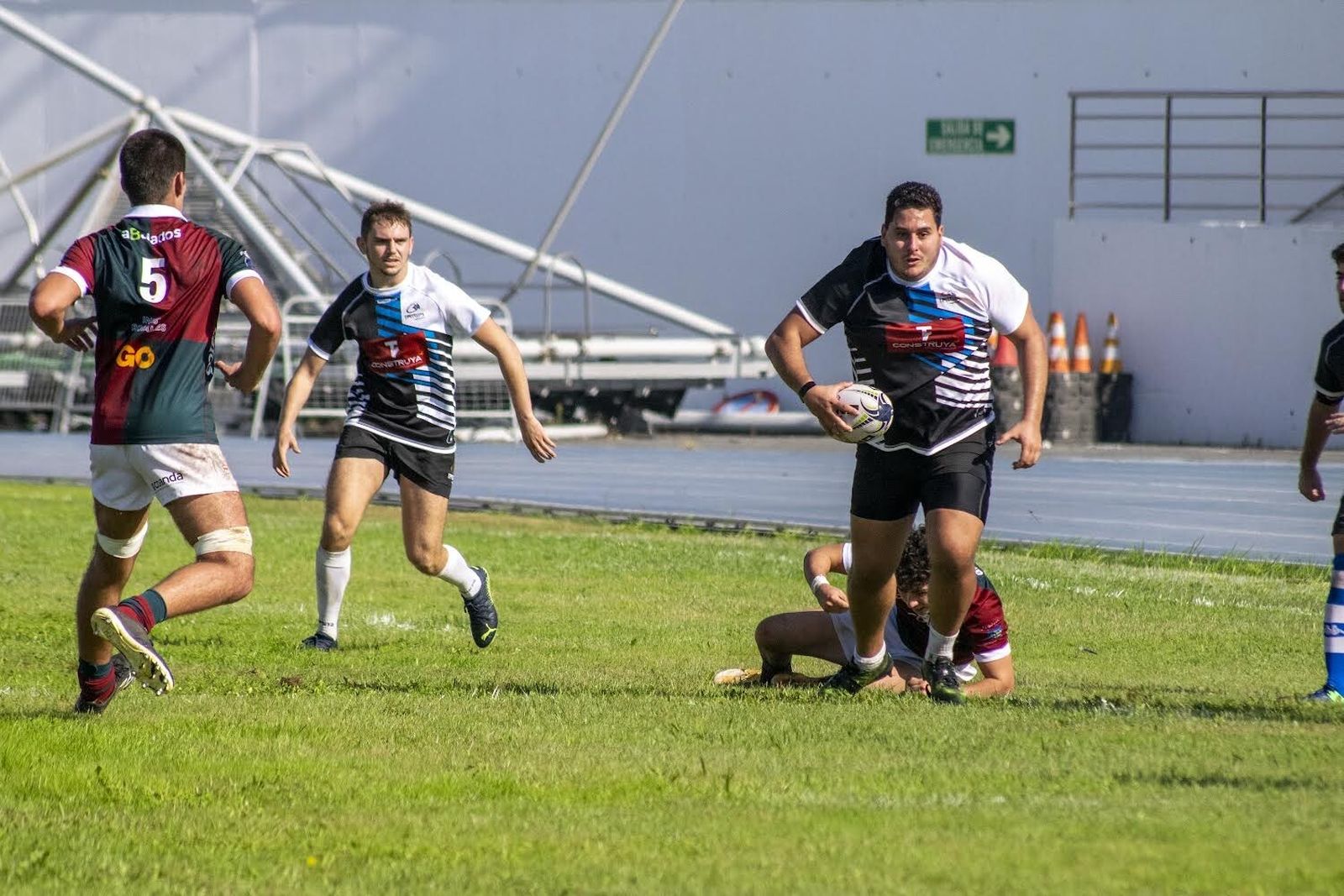 Partido con el CAR Sevilla en el Estadio Iberoamericano de Huelva.