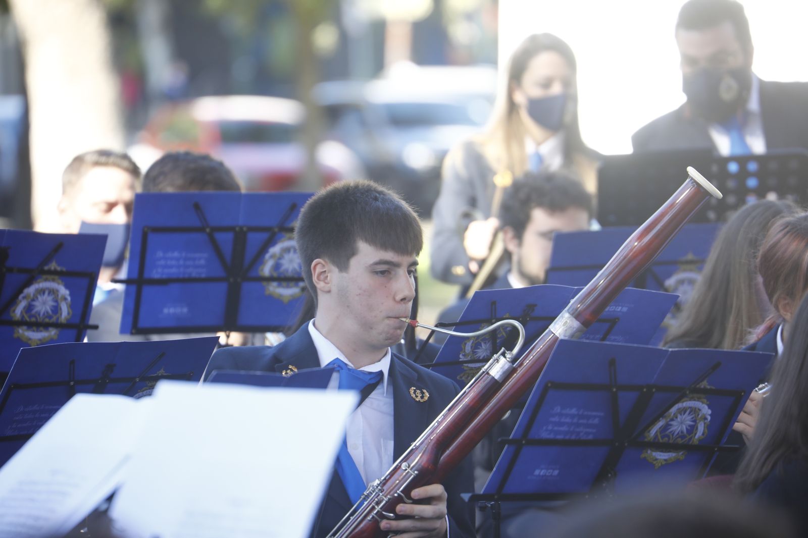 La banda de música de la Estrella inaugura Viento Joven en el quiosco de La Victoria de Córdoba