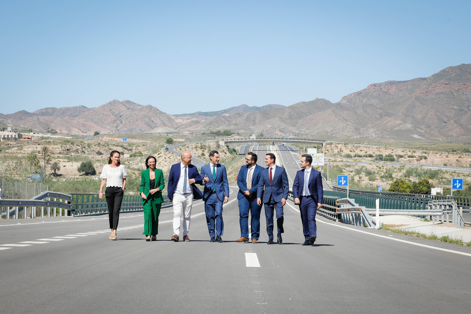 Fotogalería de la inauguración de los últimos tramos de la Autovía del Almanzora