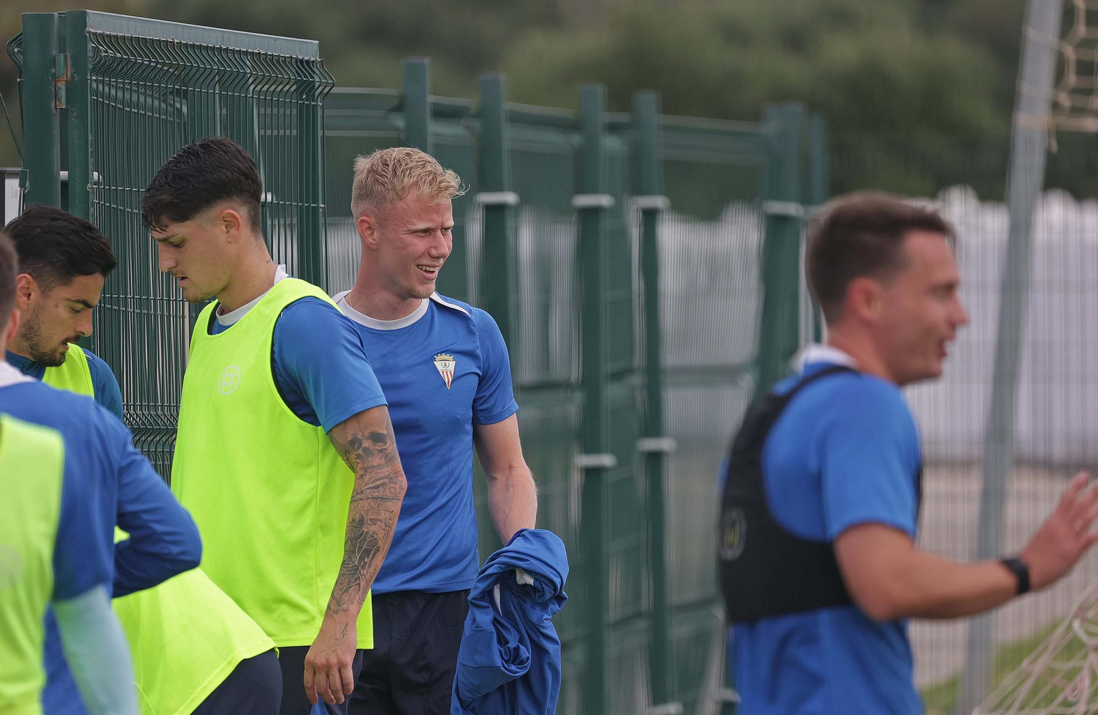 Fotos del entrenamiento del Algeciras CF en La Menacha