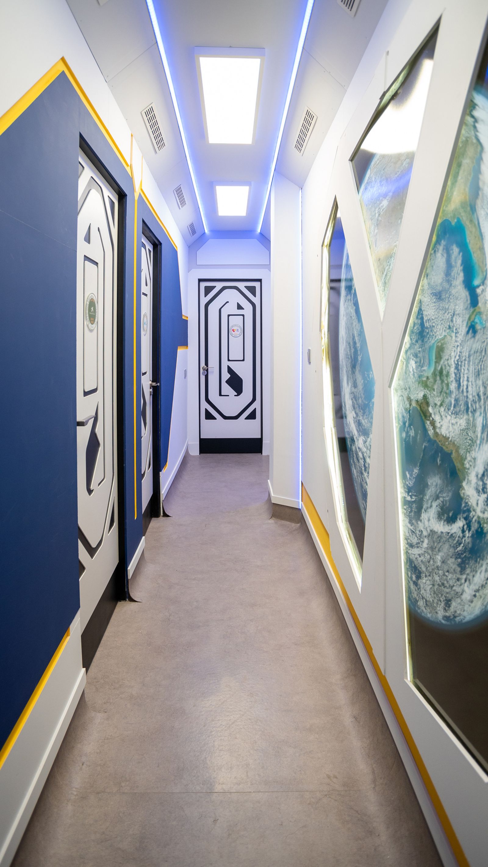 La nave espacial de la Asociación Española contra el Cáncer para niños enfermos