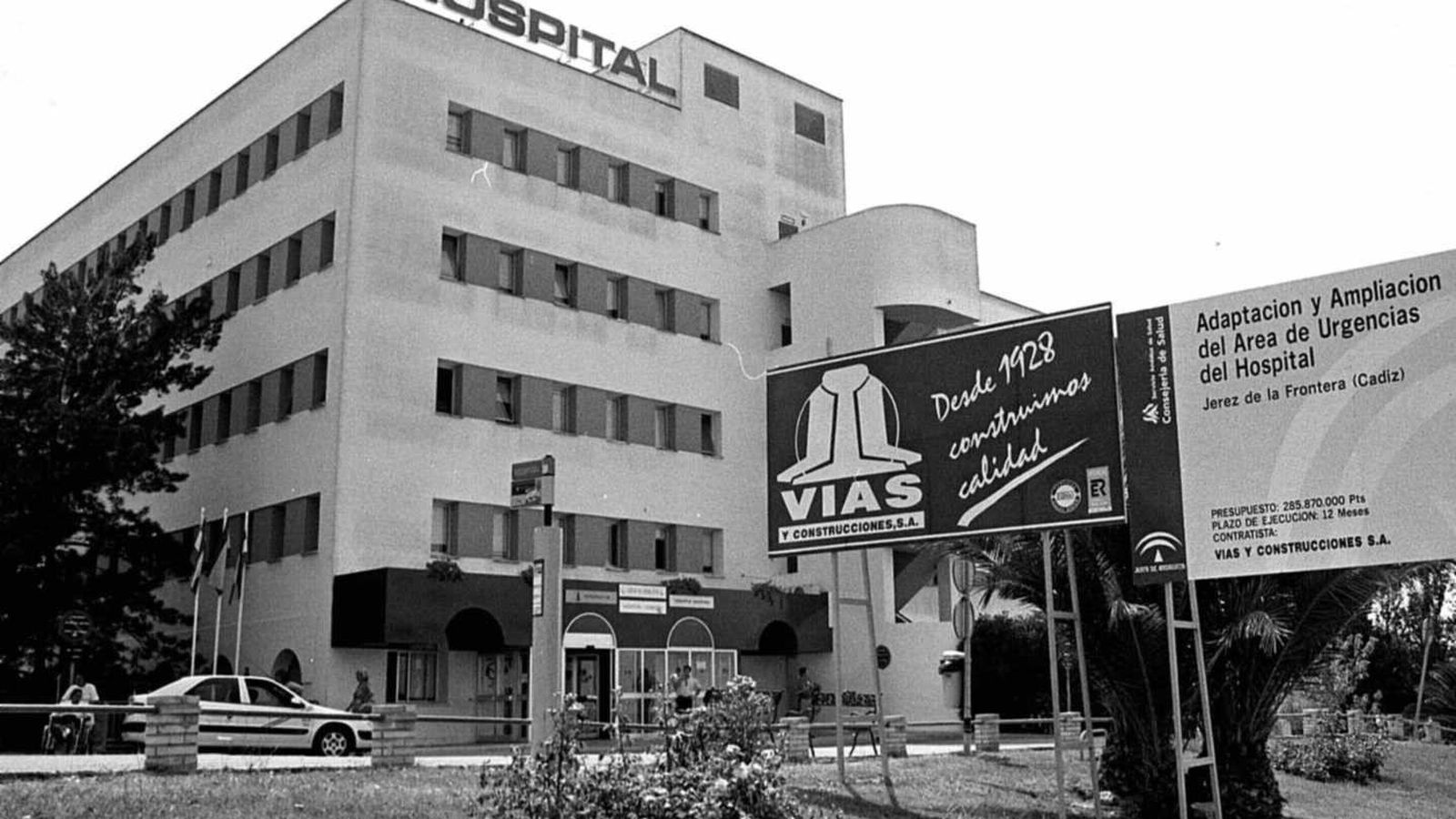 Imagen del Hospital de Jerez en 1999.