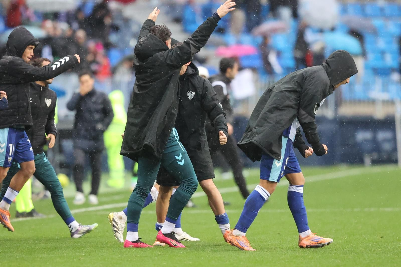 Málaga CF-Almería, en fotos