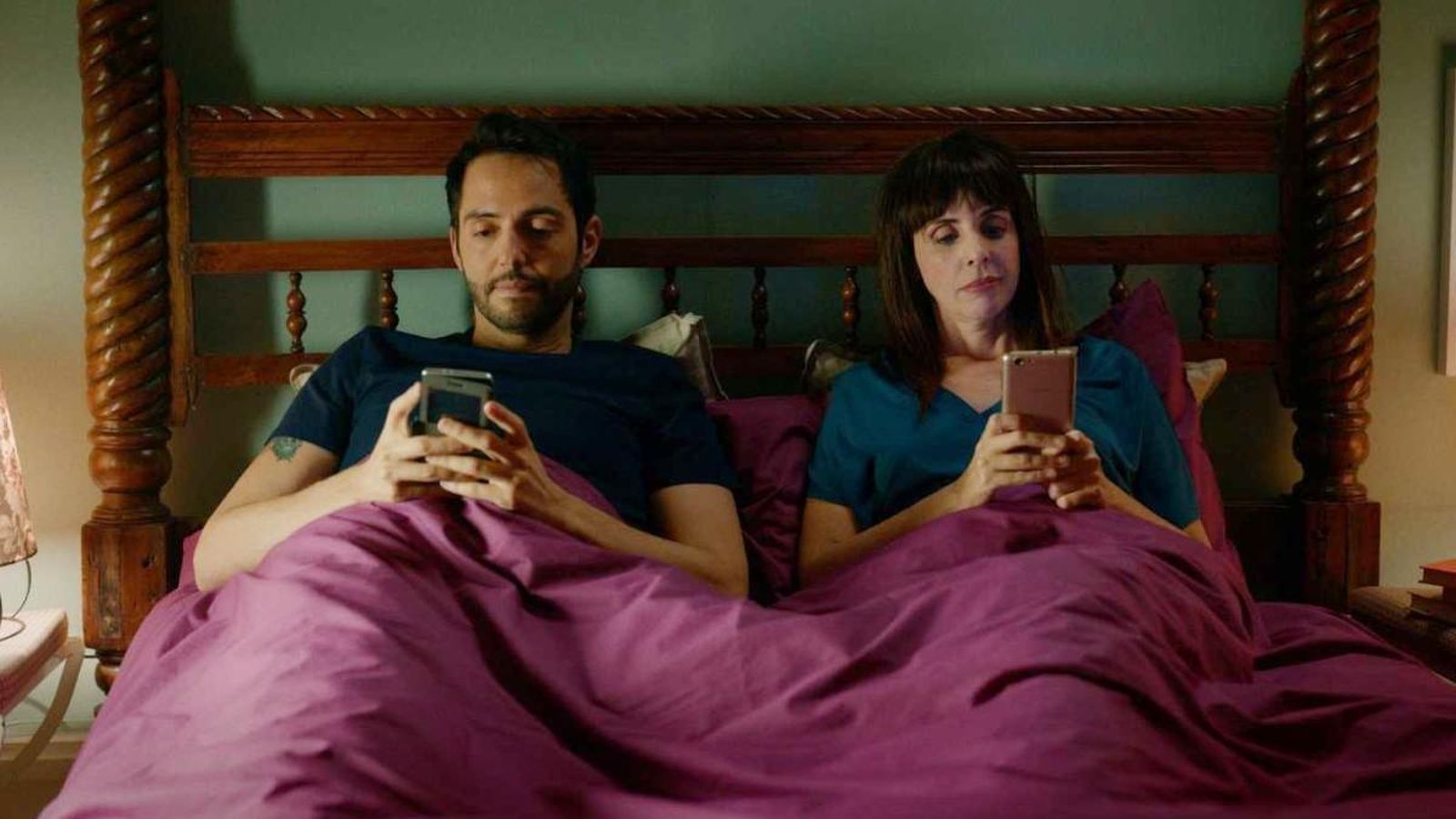 David Guapo y Marta González de la Vega en una imagen del filme.