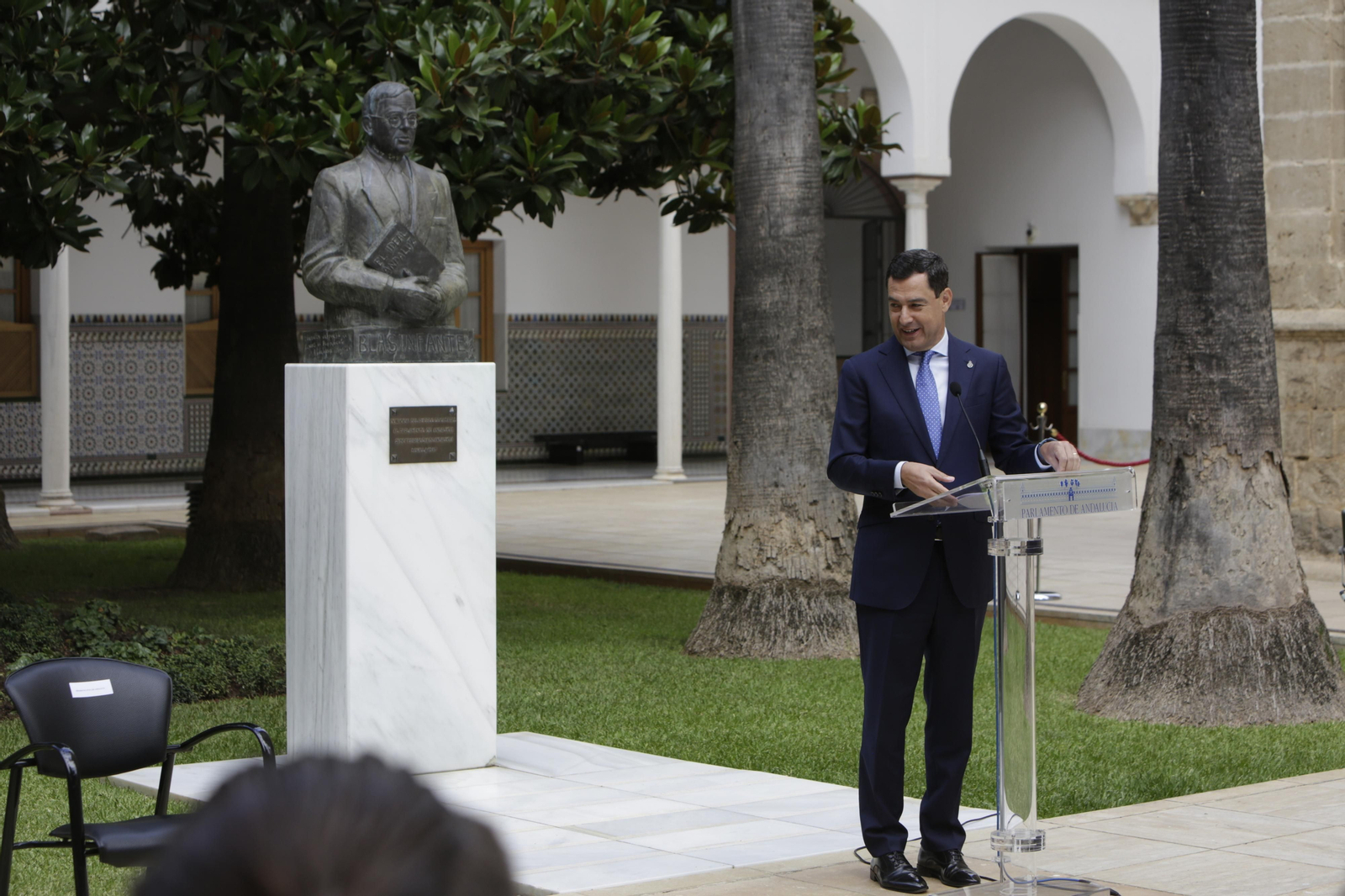 Acto de homenaje a Blas Infante en el Parlamento