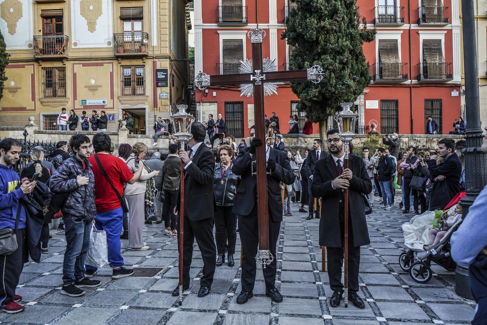 Así fue el vía crucis del Santo Sepulcro