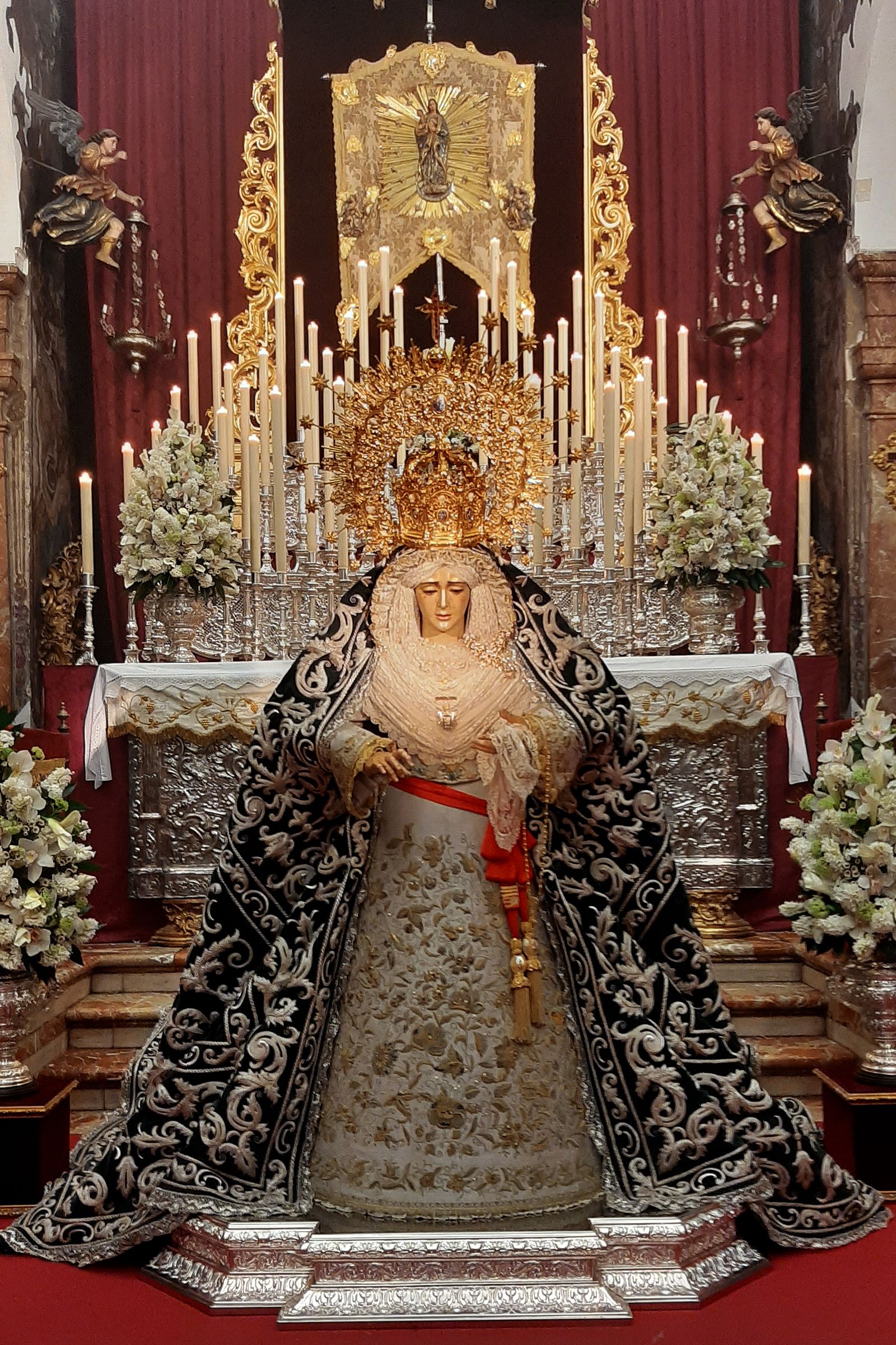 Besamanos a María Santísima de la Canderlaria