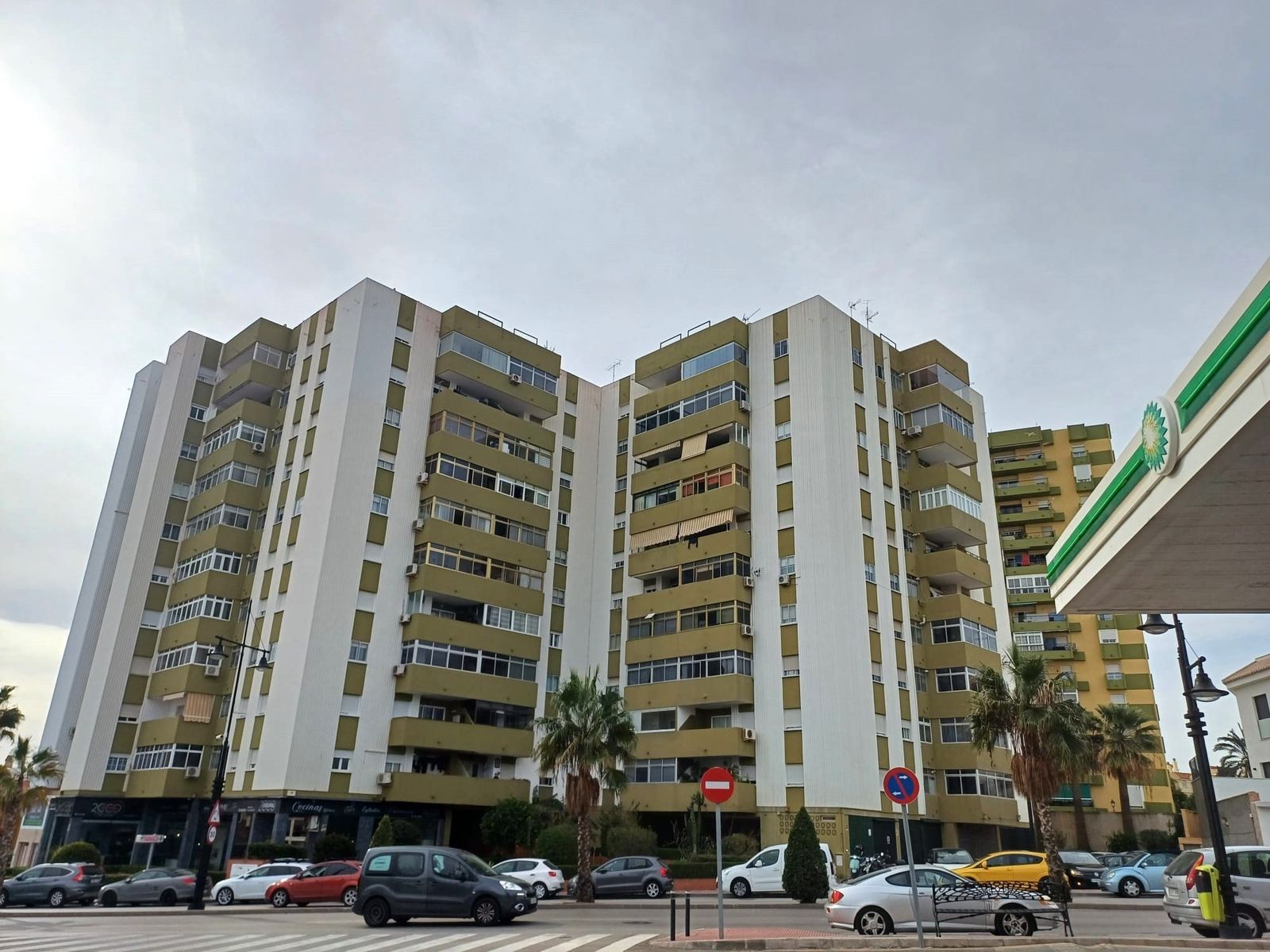 Un bloque de viviendas en Málaga.