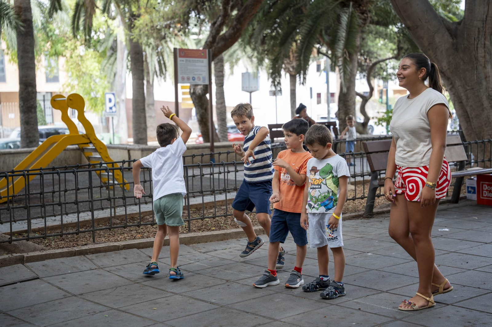 Las mejores fotos de los juegos infantiles en la Feria de Almería