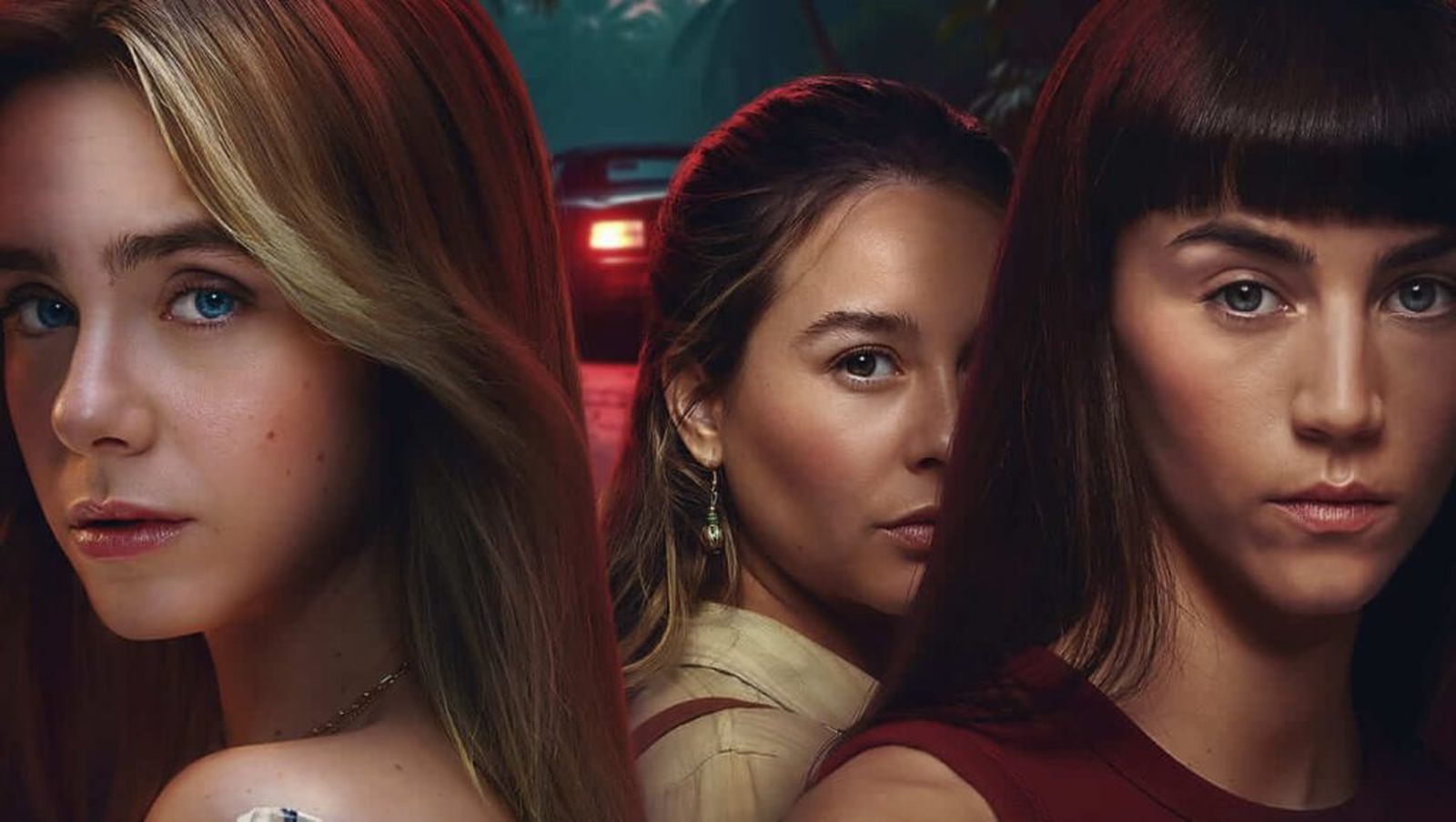 Las actrices de 'Esa noche', serie de Netflix, Clara Galle, Paula Usero y Claudia Salas