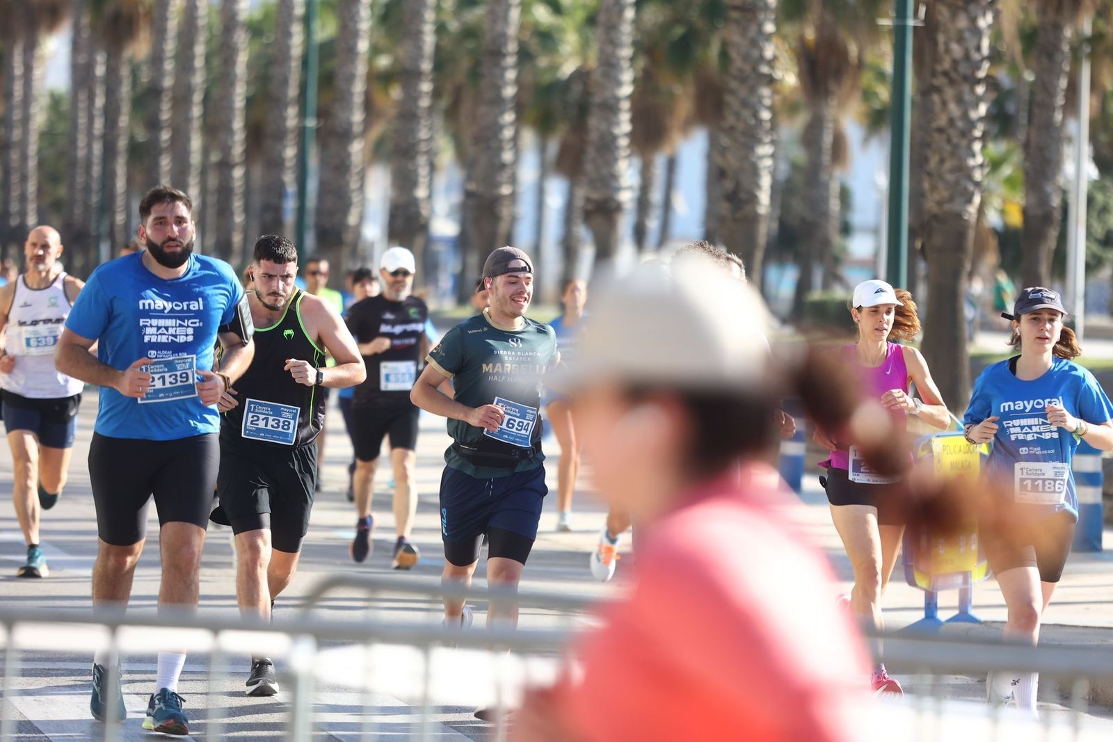 Las mejores fotos de la I Carrera Solidaria Mayoral de Málaga