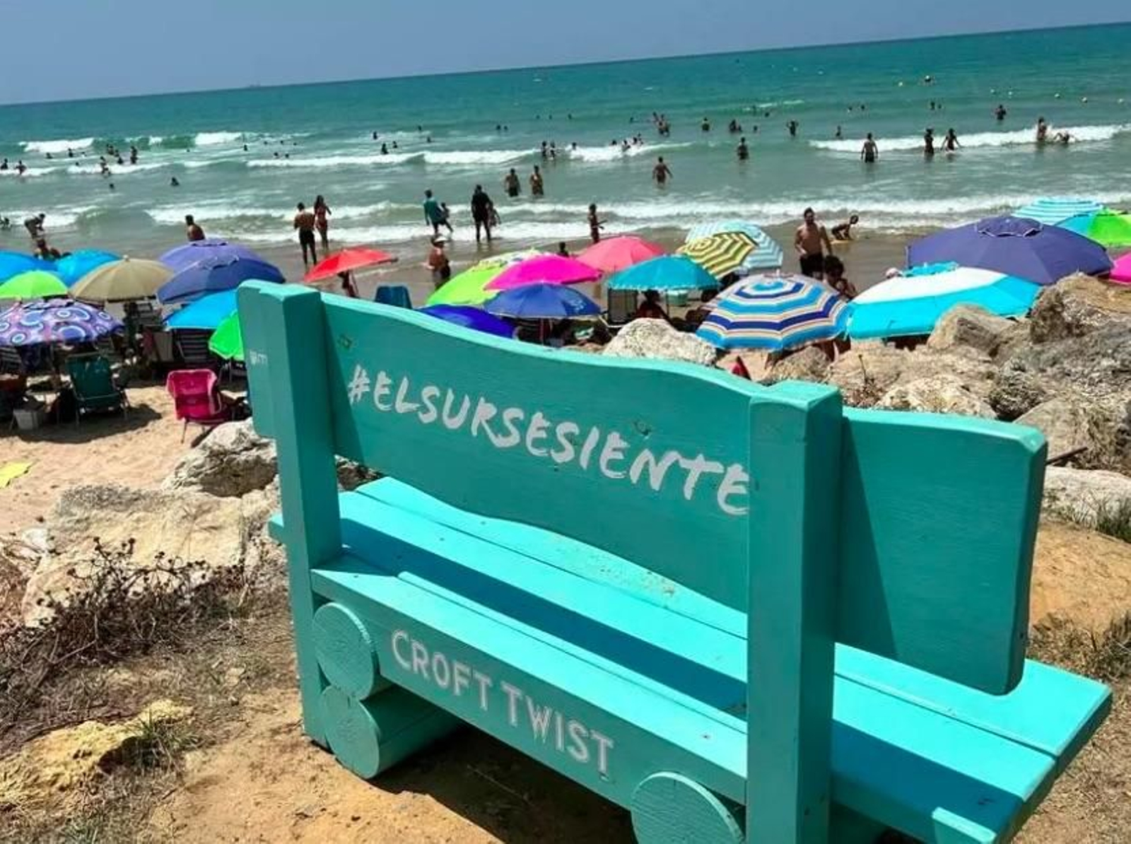 Playa de las Tres Piedras.