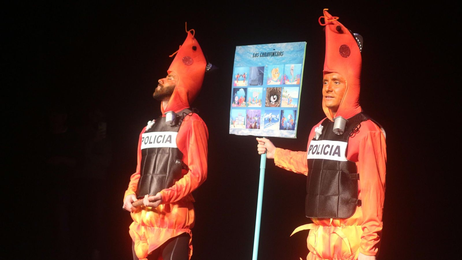 Romancero Los Caraviñeri. Policía Caletera