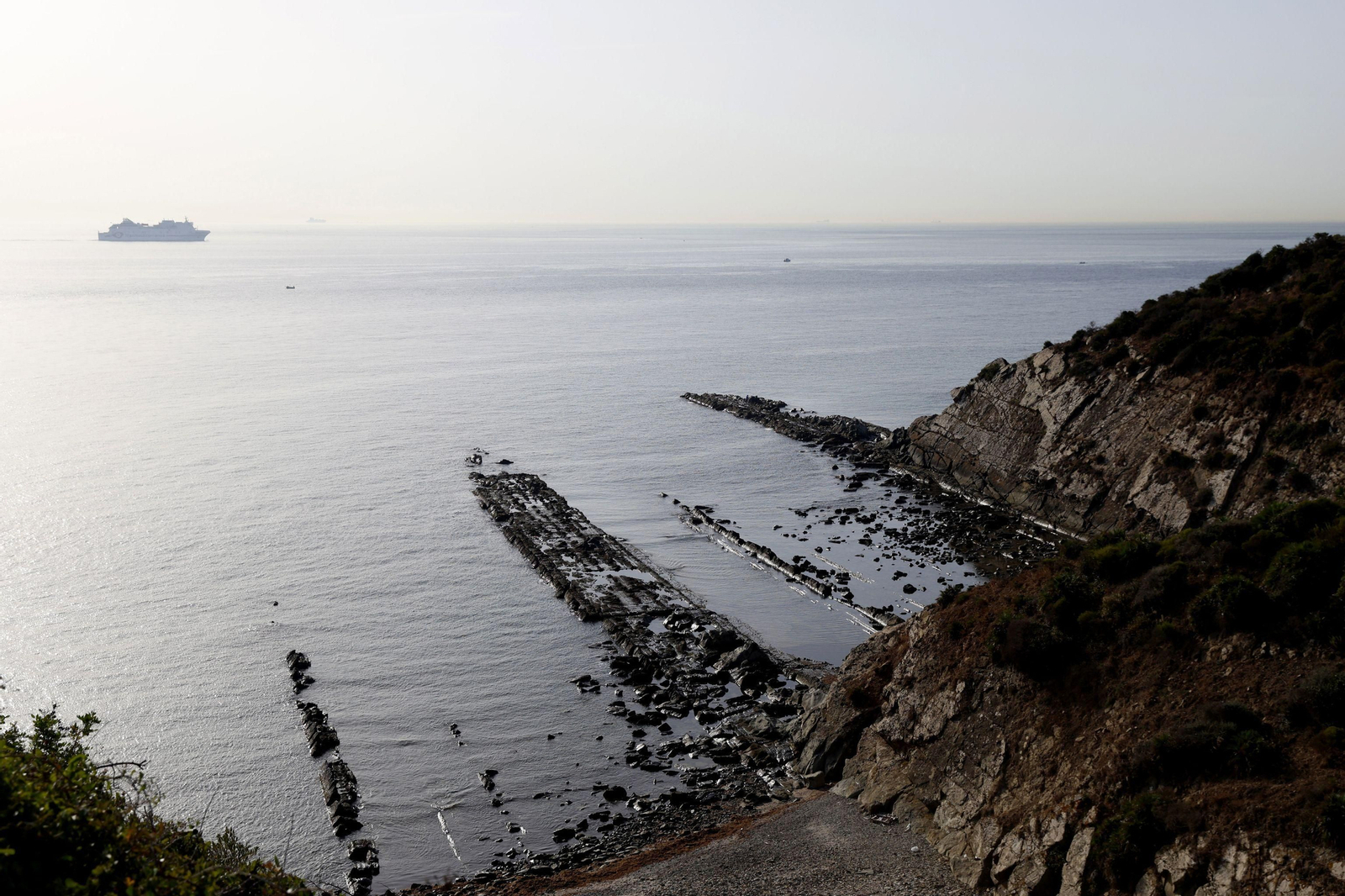 Vista de las formaciones geológicas formadas hace 22 millones de años