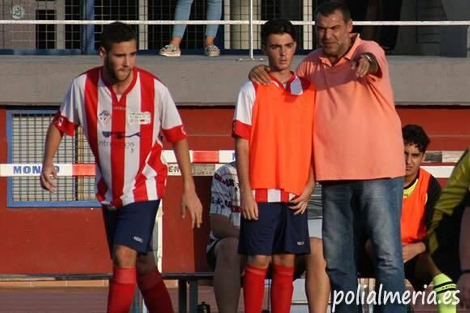 Montellano, en su etapa como técnico del juvenil del Poli Almería
