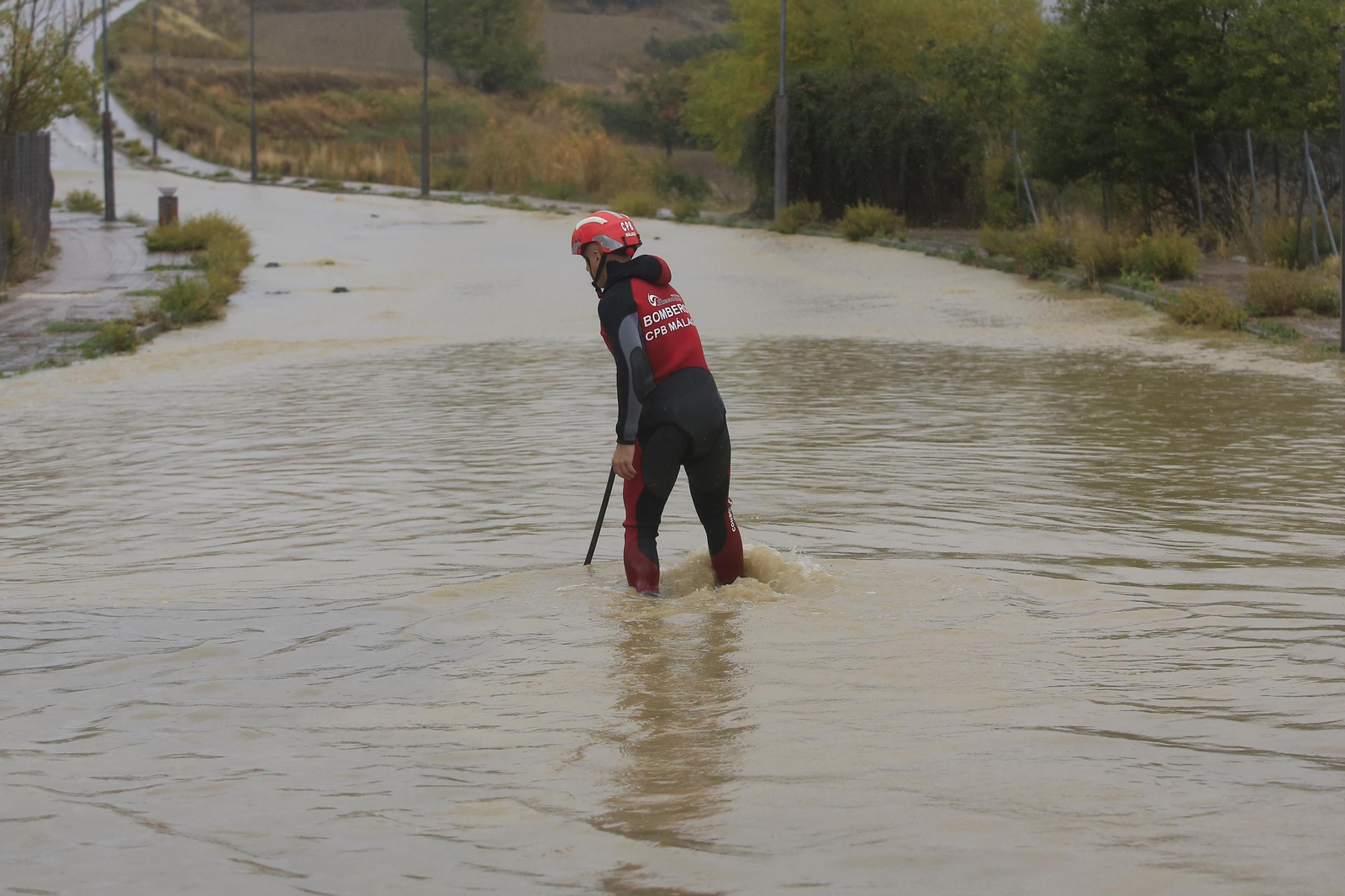 Las fotos de las inundaciones en Ronda