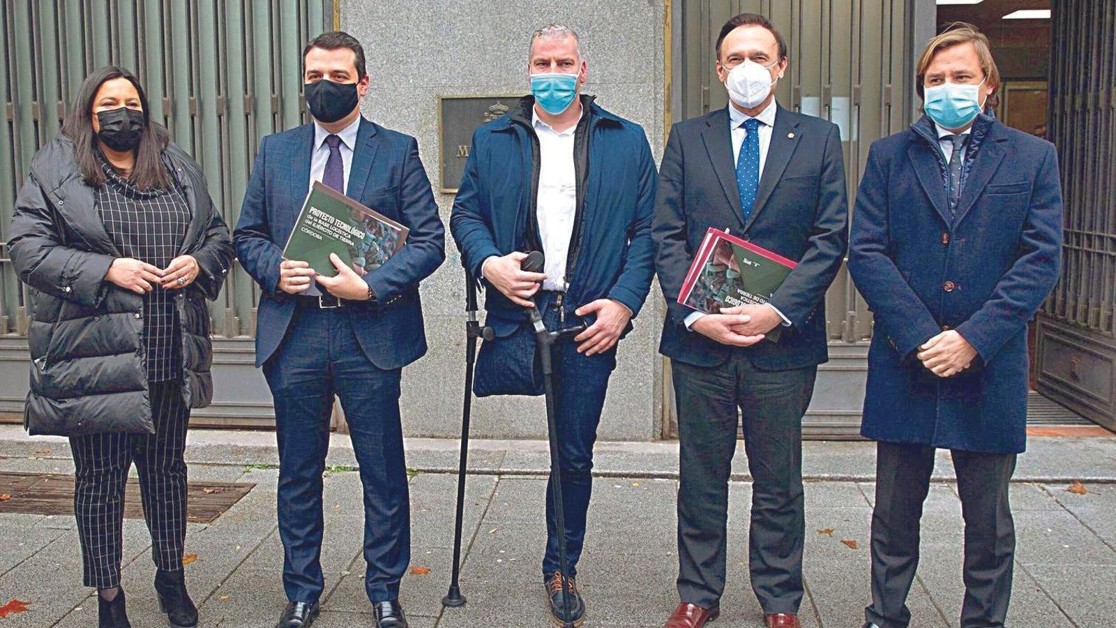 Presentación del proyecto en Madrid, en enero de 2021